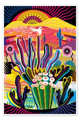 Colourful Desert Landscape I de Charles Harker