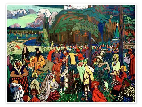 Colourful Life de Wassily Kandinsky akg-images