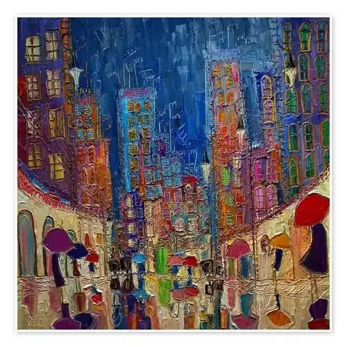 Colourful skyscrapers de Justyna Kopania