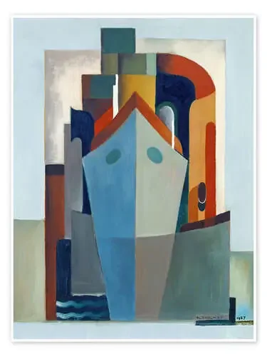 Composición, 1927 de Charles Baugniet Bridgeman Images
