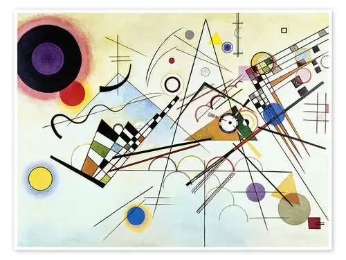 Composición 8 de Wassily Kandinsky Master Collection
