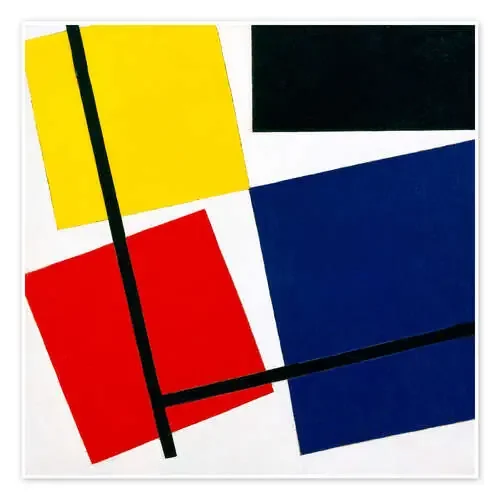 Composición IX de Theo van Doesburg Master Collection