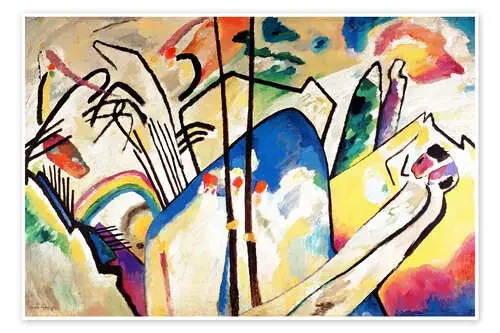 Composition IV., 1911 de Wassily Kandinsky ARTOTHEK