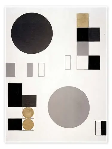 Composition with circles and rectangles de Sophie Taeuber-Arp akg-images