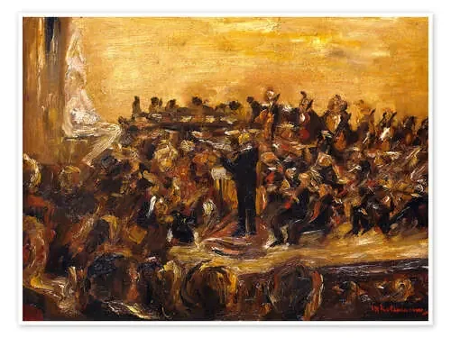 Concert in the state opera, Unter den Linden de Max Liebermann ARTOTHEK