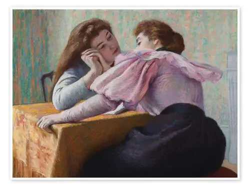 Conversation at the table, 1890 de Federigo Zandomeneghi Master Collection