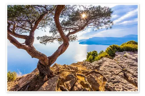 Corniche des Cretes near La Ciotat de Dieterich Fotografie