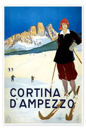 Cortina d‘Ampezzo de Vintage Ski Collection