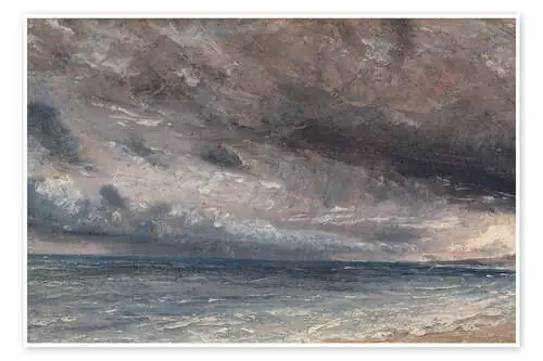Costa de Brighton, tarde tormentosa de John Constable Master Collection