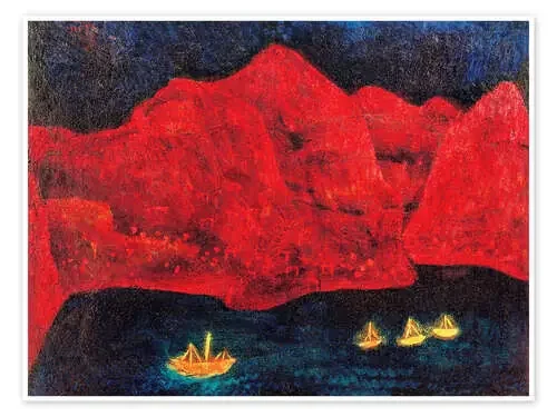 costa del sur al atardecer de Paul Klee Master Collection