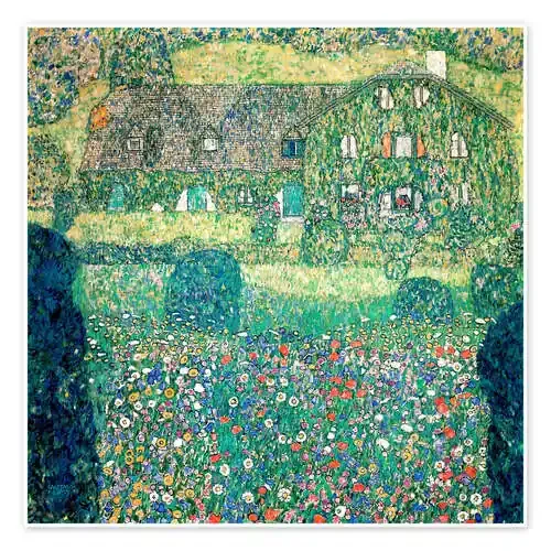 Country house on Attersee lake de Gustav Klimt ARTOTHEK