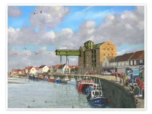 Crabbing – Wells-next-the-Sea, Norfolk de Richard Harpum MGL Licensing