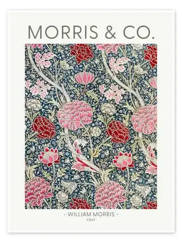 Cray, 1884 de William Morris Exhibition Posters