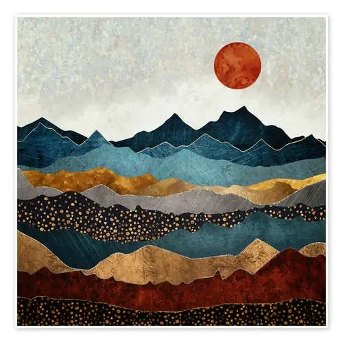 Crepúsculo ámbar de SpaceFrog Designs