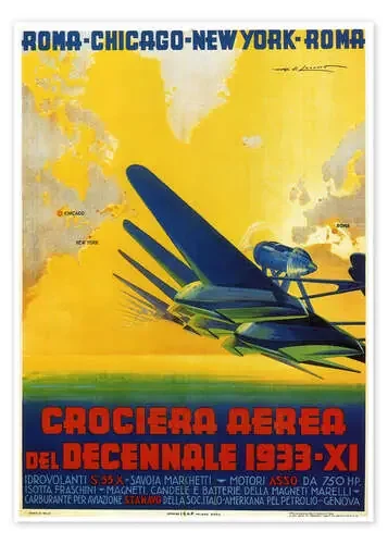 Crociera aerea del decennale de Vintage Travel Collection