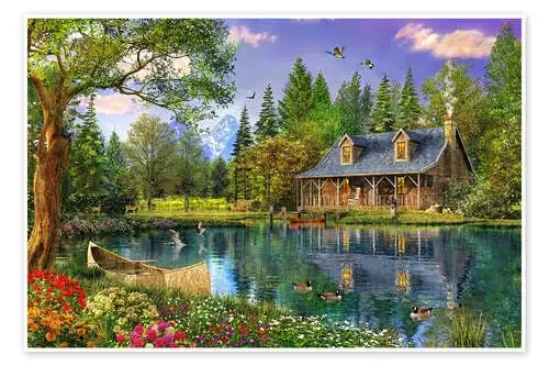 Crystal Lake Cabin de Dominic Davison MGL Licensing