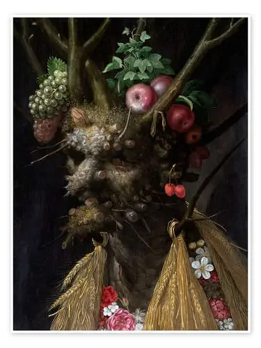 Cuatro temporadas en una cabeza de Giuseppe Arcimboldo Master Collection