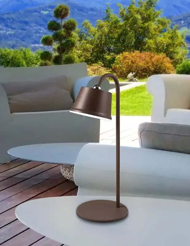 Cuco Lámpara de Mesa Multifunción Corten Schuller