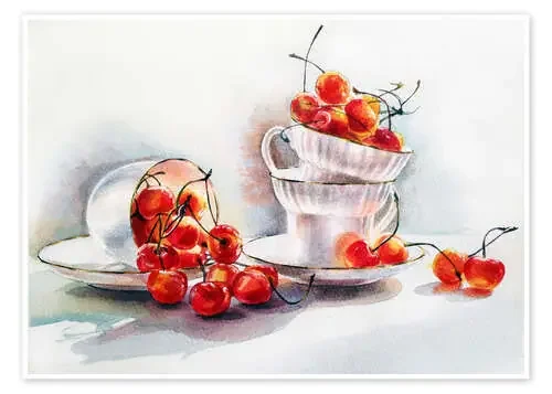 cups&cherries de Maria Mishkareva
