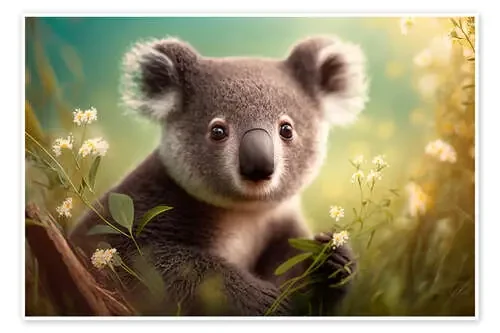 Curious Koala de Michael artefacti