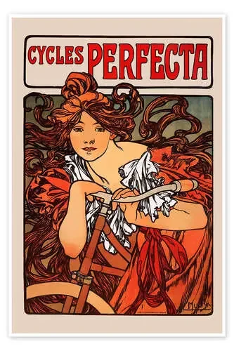Cycles Perfecta de Alfons Mucha Master Collection