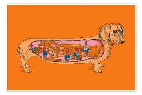 dachshund de Rachel Caldwell