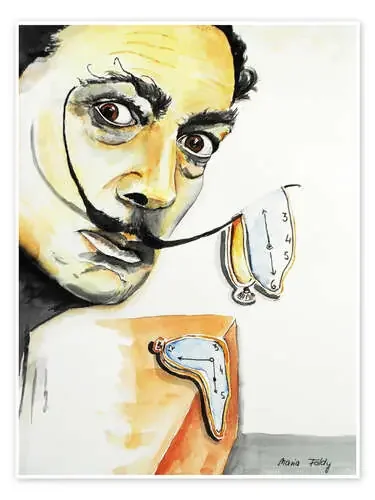 Dalí y el tiempo de Maria Földy