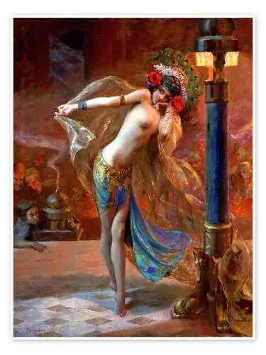 Dance of the Seven Veils de Gaston Bussière Master Collection