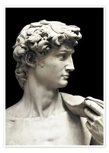 David (detalles) de Michelangelo Everett Collection