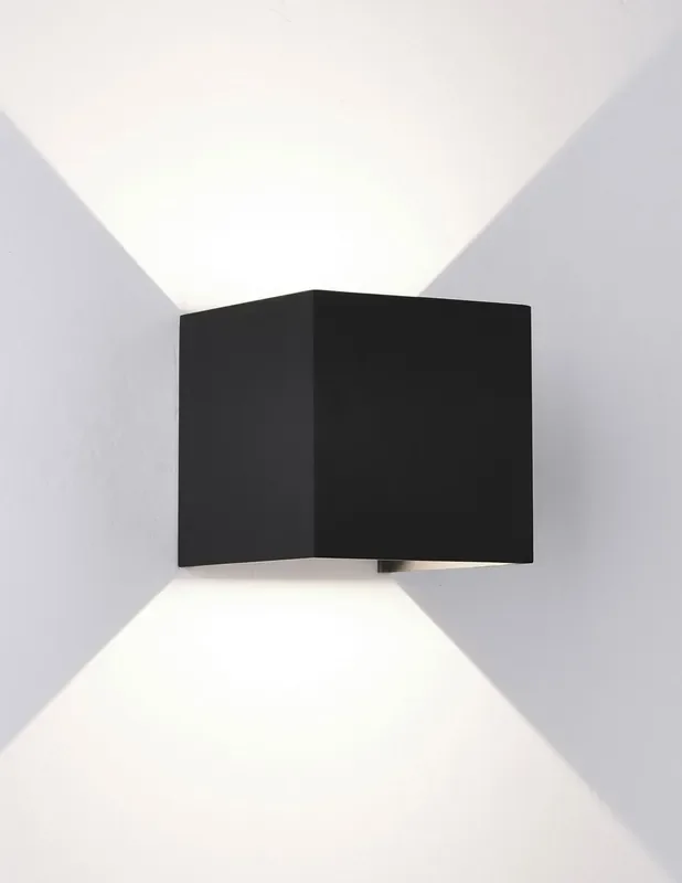 Davos Aplique Negro Exterior Mantra 3000K