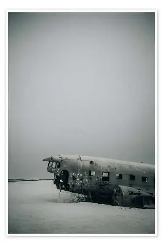 DC3 plane wreckage off Solheimasandur in Iceland de Philipp Dietrich