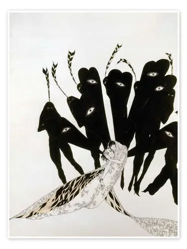 Death of Salome de Aubrey Vincent Beardsley Granger Collection