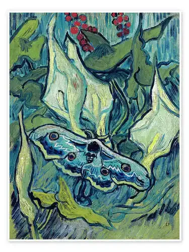 Death‘s Head Moth de Vincent van Gogh Master Collection