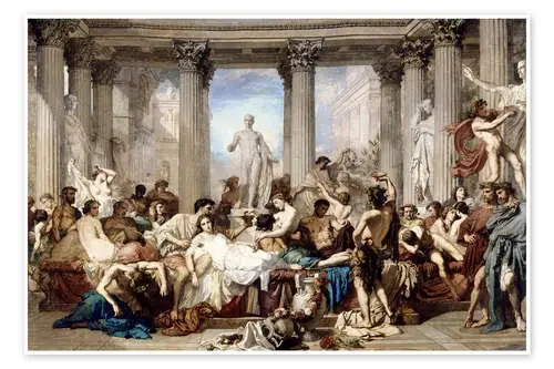 Decadencia de Roma de Thomas Couture Master Collection