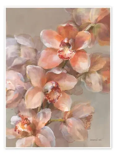 Delicate Orchid de Danhui Nai Wild Apple Graphics