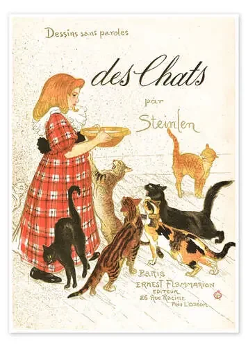 Des Chats de Théophile-Alexandre Steinlen Master Collection