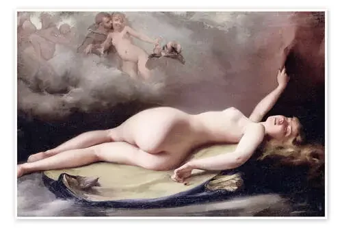 Desnudo reclinado de Luis Ricardo Falero Master Collection