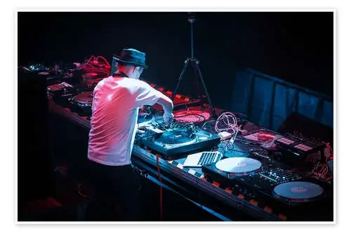 DJ with equipment from top Editors Choice