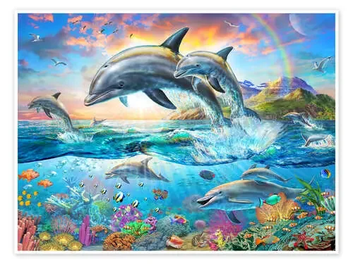 Dolphin Family de Adrian Chesterman MGL Licensing
