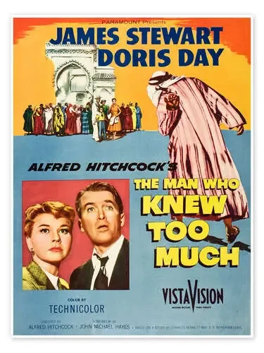 Doris Day, James Stewart – The Man Who Knew too Much, 1956 Everett Collection