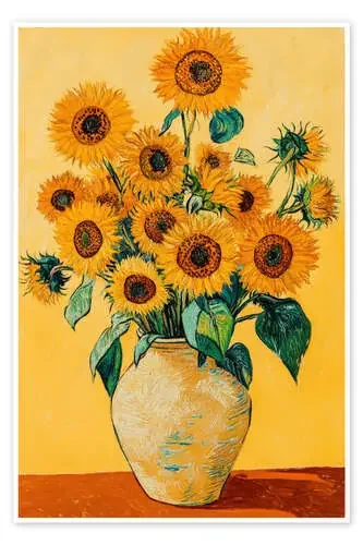 Drawn Sunflowers de PetalsPrintsDesign