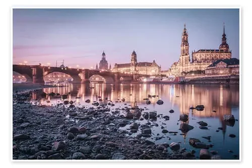 Dresden old town sunrise de Philipp Dase