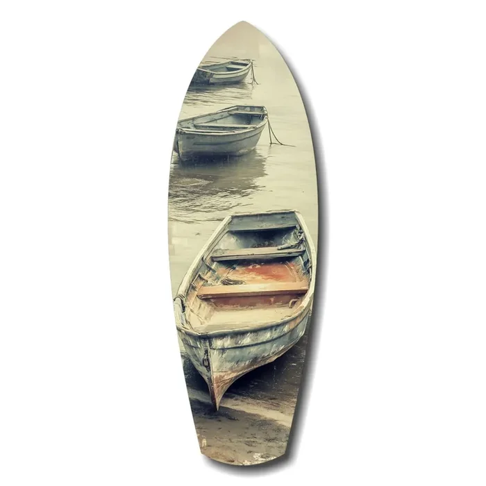 Drift of Solitude Glass Wall Art – 12 » X 35 «
