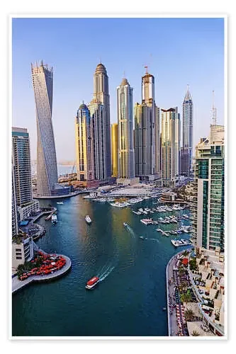 Dubai Marina vista desde el cielo Editors Choice
