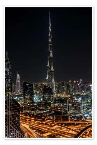 Dubai Skyline – United Arab Emirates de Achim Thomae