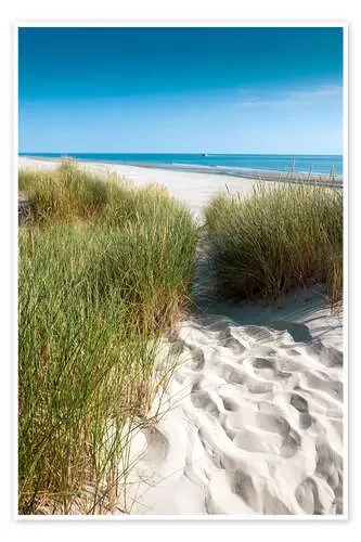 Dunes on the beach de Reiner Würz