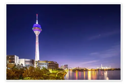 Düsseldorfer Rheinturm III de PhotoArt Hartmann