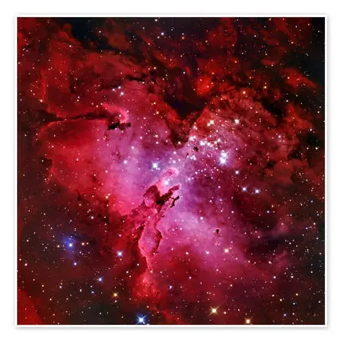 Eagle Nebula, optical image Science Photo Library