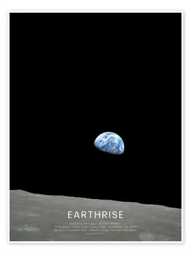 Earthrise – Apollo 8 de NASA