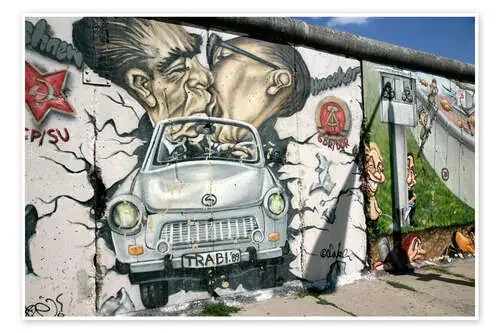 East Side Gallery, Berlin de Hans-Peter Merten Robert Harding